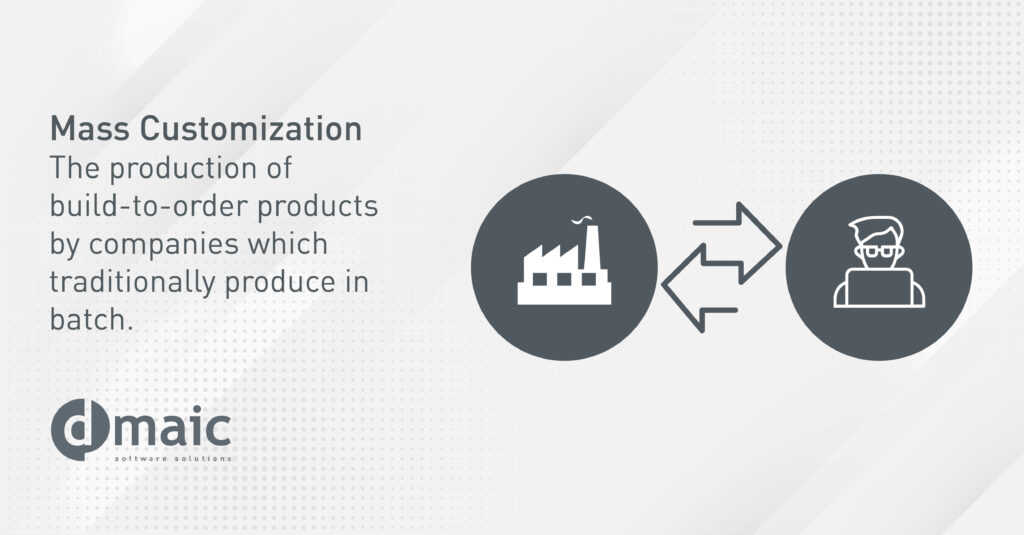 Mass Customization Production of build-to-order products